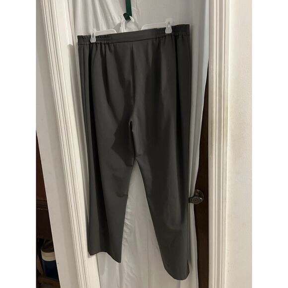 Eileen Fisher Woman Gray Wool Blend Dress Pants Sz 1x - Picture 2 of 5